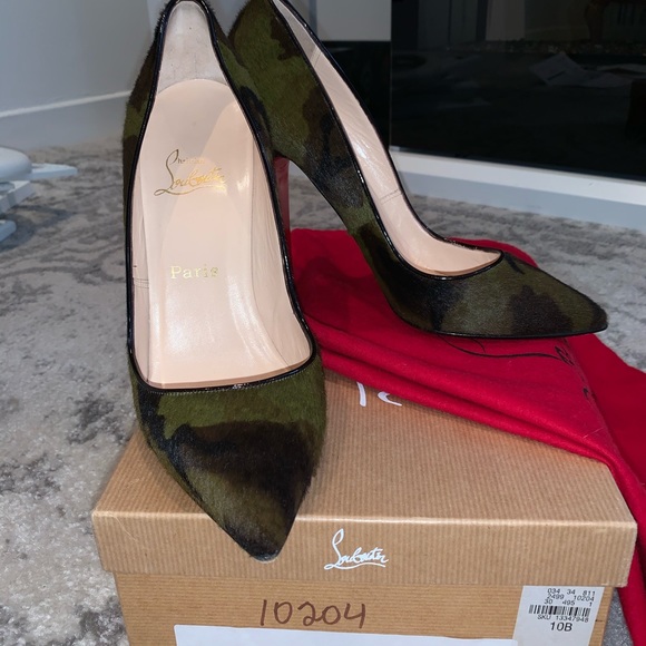 Christian louboutin Pigalle 120 pony/ green 40 - Picture 3 of 7